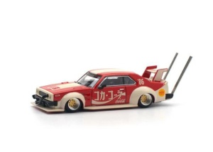 1:64 Coca-Cola Japan Skyline C210 Kaido Racer Bosozoku Style