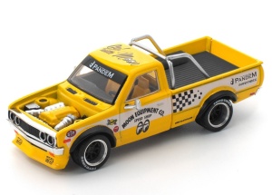 1:64 Pandem Datsun 620 Mooneyes Yellow - Img 2