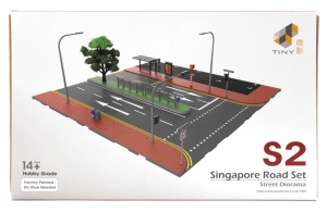 1:64 S2 Singapore Road Set Street Diorama