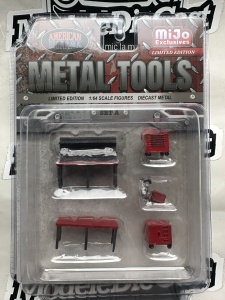 1:64 Set Metal Tools American Diorama - Set A