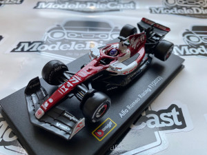 1:43 Alfa Romeo F1 C42 Orlen No 77 Valtteri Botas 2022 Bahrain GP - Img 2