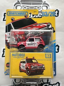 1:64 1970 Honda N600 Off Road Matchbox Collectors