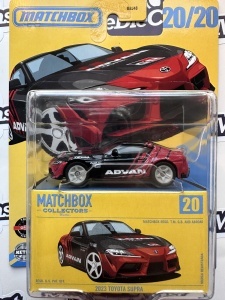 1:64 2023 Toyota Supra ADVAN Matchbox Collectors