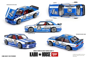 1:64 BMW M3 Kaido Touring Champ V1 BBS