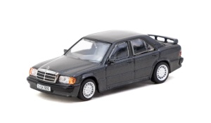 1:64 Mercedes-Benz 190 E 2.3-16 Blue Black Metallic