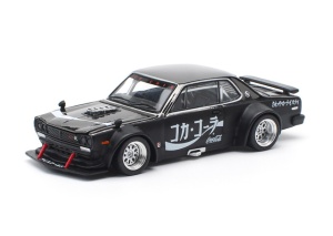 1:64 Skyline GT-R V8 Drift HAKOSUKA JP Coca Cola - Zero Sugar
