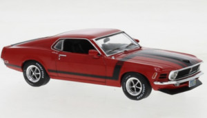 1:43 1970 Ford Mustang Boss 302 Red