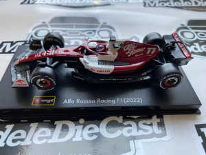 1:43 Alfa Romeo F1 C42 Orlen No 77 Valtteri Botas 2022 Bahrain GP - Img 1