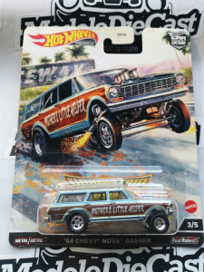 1:64 '64 Chevy Nova Gasser Dragstrip Demons