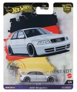 1:64 Audi S4 Quattro Silver World Tour