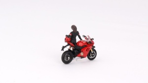 1:64 Ducati Panigale V4 S with Ducati Girl - Img 2