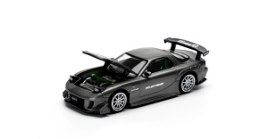 1:64 Mazda RX-7 RE-Amemiya Widebody Gun Metal - Img 2