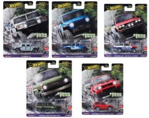 1:64 Set Hot Wheels Premium Terra Trek