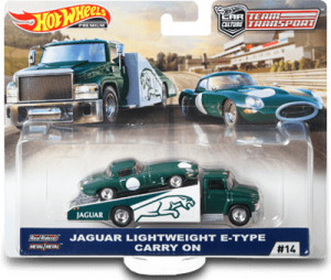 1:64 Team Transport Jaguar Lightweight E-Type Carry On