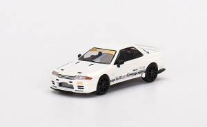 1:64 Top Secret Nissan Skyline GT-R VR32 White