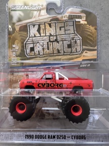 1:64 1990 Dodge Ram D250 - CYBORG Kings Of Crunch