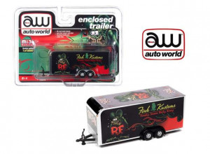 1:64 Enclosed Car Trailer Rat Fink