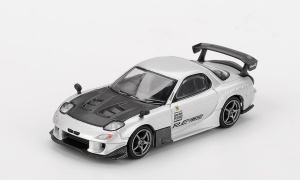 1:64 Mazda RX-7 RE-Amemiya Silver Metallic