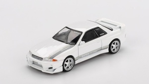 1:64 Nissan Skyline GT-R (R32) VeilSide Combat C-I White