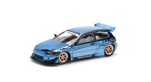 1:64 Pandem Civic EG6 Blue Chrome
