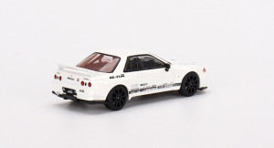 1:64 Top Secret Nissan Skyline GT-R VR32 White - Img 2