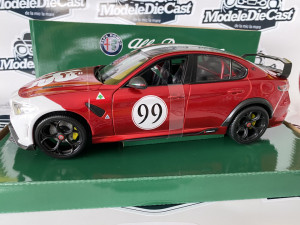 1:18 Alfa Romeo Giulia GTAm N99 Racing 2022 Red