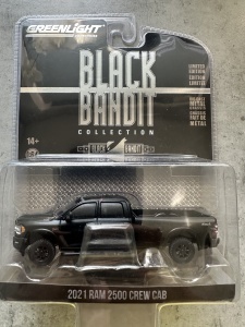 1:64 2021 Ram 2500 Crew Cab Black Bandit Series 26
