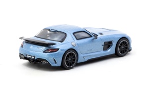 1:64 Mercedes-Benz SLS AMG Coupe Black Series Matte Blue - Img 2