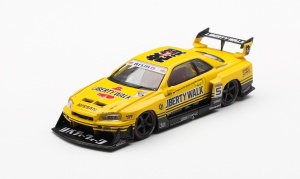 1:64 Nissan LB-ER34 Super Silhouette SKYLINE Sport Yellow