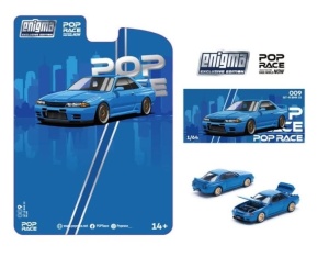 1:64 Nissan Skyline GT-R BNR 32 Blue Enigma Exclusive