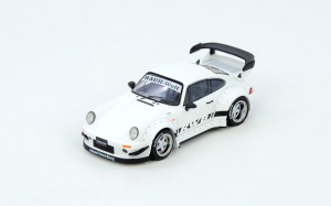 1:64 RWB 930 Matt White Diecast Con Madrid Event Edition