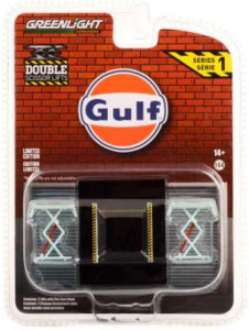 1:64 Elevator auto Double Scissor Lifts Gulf Oil Series 1