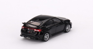 1:64 Honda Civic Type-R Crystal Black Pearl 2023 W/ Advan GT Wheel - Img 2