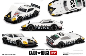 1:64 Nissan Fairlady Z Kaido GT Police