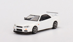 1:64 Nissan Skyline GT-R (R34) V-Spec N1 White