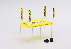 1:64 Paddock Service Tent Set LB Racing - Img 2