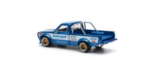 1:64 Pandem Datsun 620 Blue Toyo Tires - Img 2