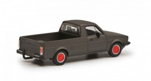 1:64 Volkswagen Caddy Pick-up Open Matt Grey Metallic - Img 2