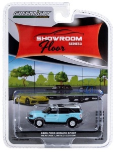 1:64 2023 Ford Bronco Sport Heritage Limited Edition Showroom Floor Series 3