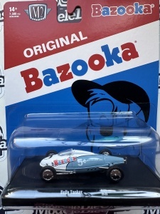 1:64 Belly Tanker Original Bazooka White/Blue