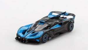 1:64 Bugatti Bolide Presentation Black and Blue