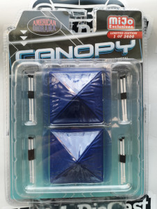 1:64 Canopy Set Blue American Diorama