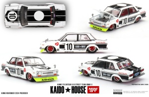 1:64 Datsun 510 Street Team XMM V1 White