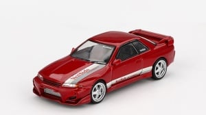 1:64 Nissan Skyline GT-R (R32) VeilSide Combat C-I Gem Red - Img 1