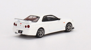 1:64 Nissan Skyline GT-R (R34) V-Spec N1 White - Img 2