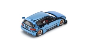 1:64 Pandem Civic EG6 Blue Chrome - Img 2