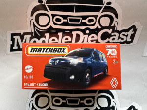 1:64 Renault Kangoo Blue Matchbox Powergrab