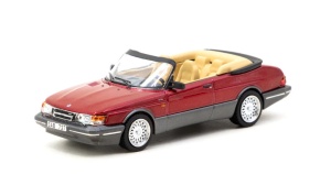 1:64 Saab 900 Turbo Convertible Red