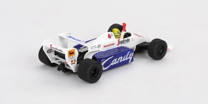 1:64 Toleman TG184 #19 Ayrton Senna 1984 Monaco Grand Prix 2nd Place - Img 2