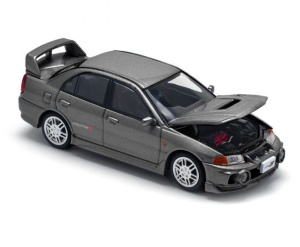 1:64 Mitsubishi Lancer Evolution IV Dark Grey - Img 2
